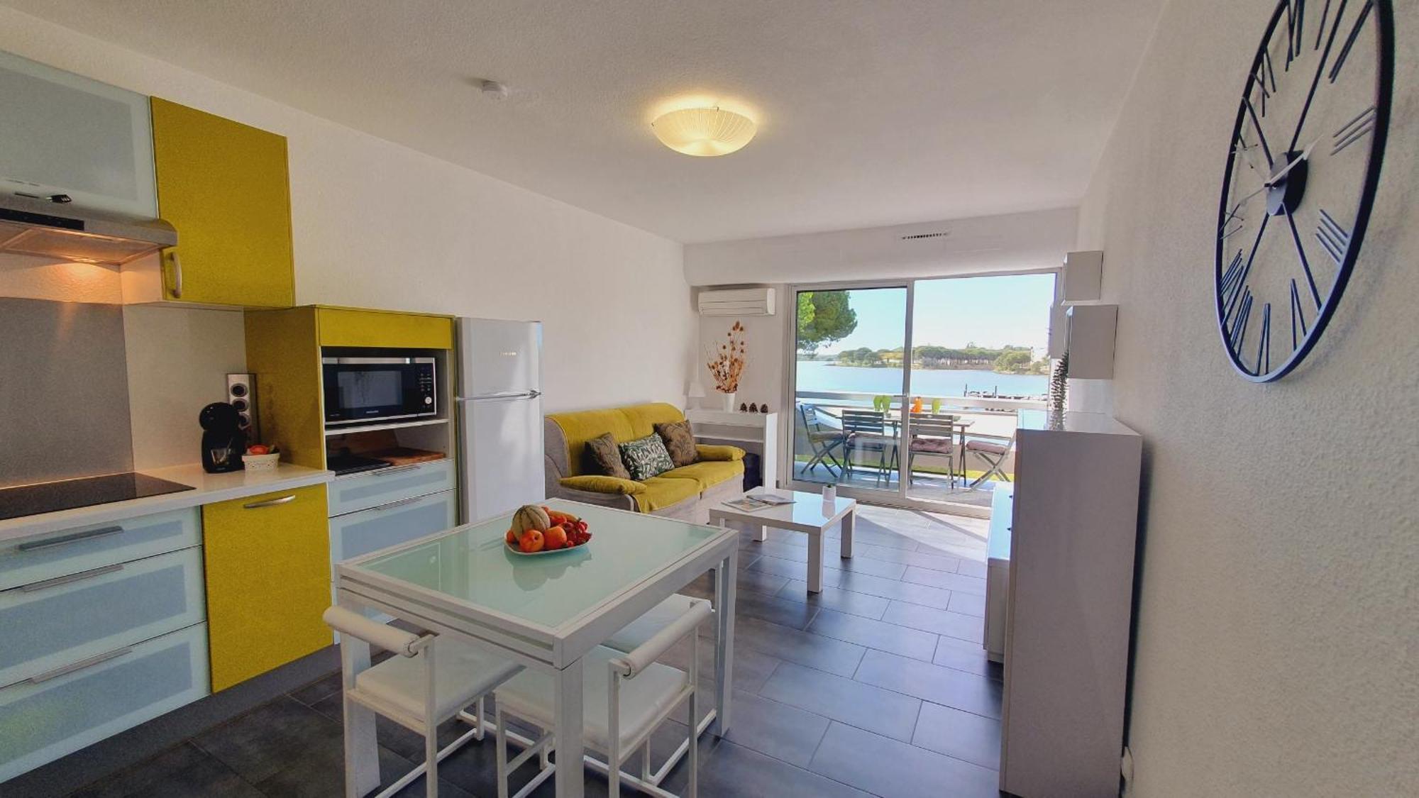 L'Olympe Vue Lac Parking Clim Wifi - Rossiconciergerie - Linge Inclus La Grande-Motte Exterior foto